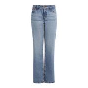 Klassiske Straight Fit Denim Jeans