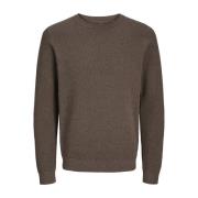 Strikket Crew Neck Genser