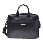 Professional bag in black leather