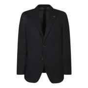 Svart Blazer for Menn