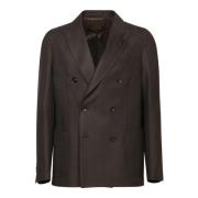 Brun Blazer for Menn