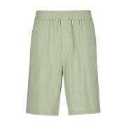 Sage Bermuda Shorts Elastisk Midje