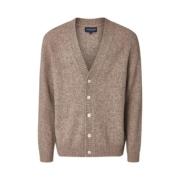 Yak Blanding Ull Cardigan Jakke