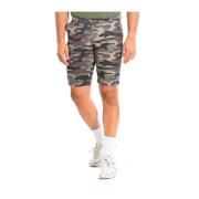 Militærgrønn Bermuda Shorts