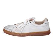 Vintage Skinn Sneakers for Kvinner