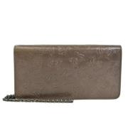 Pre-owned Leather wallets