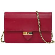 Pre-owned Leather fendi-bags