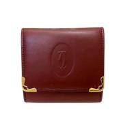 Pre-owned Leather wallets