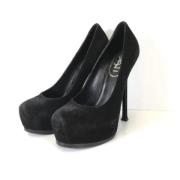 Pre-owned Suede heels