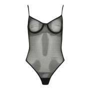 Svart Bodysuit - Stilig og Elegant