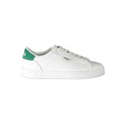 Hvit Polyester Sneaker