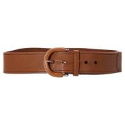 Pre-owned Leather belts