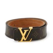 Pre-owned Leather belts