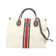 Pre-owned Canvas gucci-bags