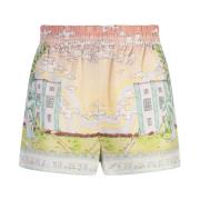 Art Deco Lin Shorts MultiFarge