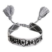 Woven Friendship Bracelet - Hasta LA Vista White