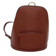 Pre-owned Leather backpacks