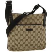 Pre-owned Canvas gucci-bags