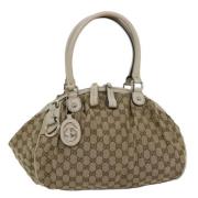 Pre-owned Canvas gucci-bags