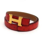 Pre-owned Leather belts