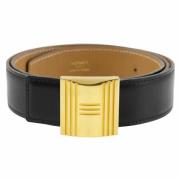 Pre-owned Leather belts