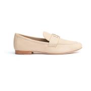 Beige Loafer Sko for Kvinner