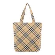 Vintage Check Tote Bag