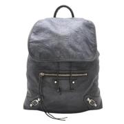 Pre-owned Leather backpacks