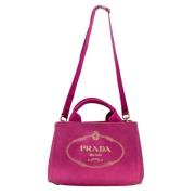 Pre-owned Canvas prada-bags