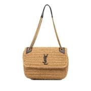 Pre-owned Raffia shoulder-bags