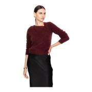 Aurora Knit - Bordeaux Top