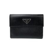 Pre-owned Leather wallets