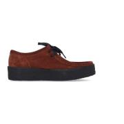 Rust Suede Wallabee Cup Moccasin