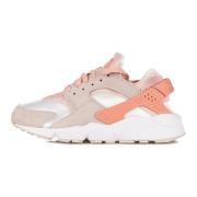 Lav Huarache Sneaker i Hvit/Rød