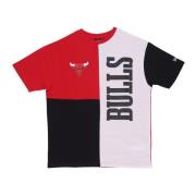 Chicago Bulls Logo T-skjorte Rød/Svart