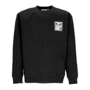 Ikonsk Eyes Crewneck Sweatshirt Svart