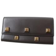 Pre-owned Leather wallets