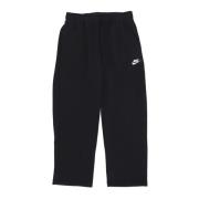 Club Fleece Cropped Pant Svart/Hvit