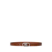 Embossed Reversible Belt with Logo