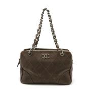 Pre-owned Leather chanel-bags