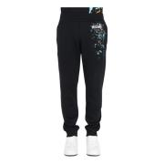 Joggebukser med logo print