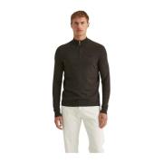 Brun Morris Stockholm Merino John Half Zip Overdeler