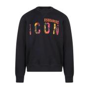 Logo Trykt Crewneck Sweatshirt