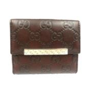 Pre-owned Leather wallets