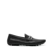 Sorte skinnloafers