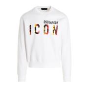 Logo Trykt Crewneck Sweatshirt