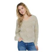 Grønn Life V-Neck Sweater