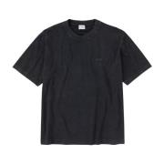 Stone Washed Logo Print Jersey T-shirt