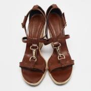 Pre-owned Leather sandals