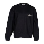 Stilig Crewneck Sweatshirt. Lang Erme. Laget i Italia